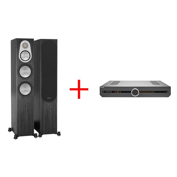 Напольная акустика Monitor Audio, Silver 300 Black Oak + Roksan Attessa Streaming Amplifier Black
Напольная акустика Monitor Audio, Silver 300 Black Oak + Roksan Attessa Streaming Amplifier Black