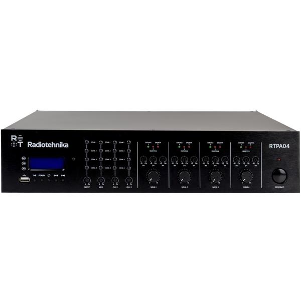 Микшер-усилитель Radiotehnika, RTPA04 Black (уценённый товар)
Микшер-усилитель Radiotehnika, RTPA04 Black (уценённый товар)