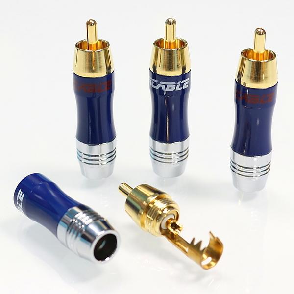 Разъем RCA Ricable, Custom RCA Hi-Fi (4 шт.)
Разъем RCA Ricable, Custom RCA Hi-Fi (4 шт.)