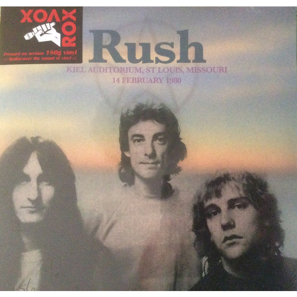 RUSH RUSH - Kiel Auditorium, St Louis, Mo, February 14 1980 (2 LP)