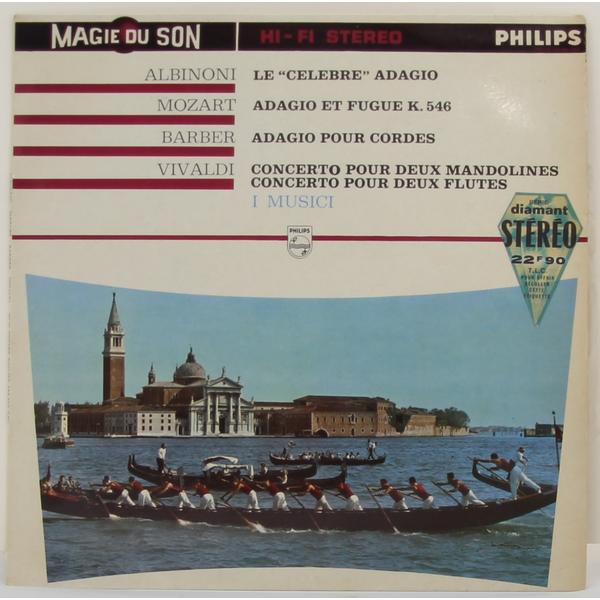 Винтажная виниловая пластинка ALBINONI, MOZART, BARBER, VIVALDI - ADAGIOS CONCERTOS (I MUSICI)
Винтажная виниловая пластинка ALBINONI, MOZART, BARBER, VIVALDI - ADAGIOS CONCERTOS (I MUSICI)