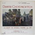Винтажная виниловая пластинка CHOSTAKOVITCH - LA MORT DE STENKA RAZINE OP. 119, SYMPHONIE № 9 EN MI BEMOL MAJEUR OP. 70 (KIRIL KONDRACHINE)