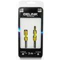 Кабель miniJack-miniJack Delink 3.5plug-3.5jack