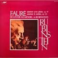 Винтажная виниловая пластинка FAURE - PIANO QUARTET IN C MINOR, OP. 15, STRING QUARTET, OP. 121 (ARTHUR RUBINSTEIN)