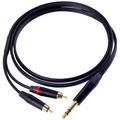 Кабель межблочный Jack-2RCA Onetech PRO