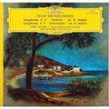 Винтажная виниловая пластинка MENDELSSOHN - SYMPHONIE № 4 "ITALIENNE" EN LA MAJEUR, SYMPHONIE № 5 'REFORMATION" EN RE MAJEUR (LORIN MAAZEL)