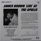 Виниловая пластинка JAMES BROWN - LIVE AT THE APOLLO