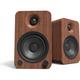 Активная полочная акустика Kanto YU4 WN-FG Walnut