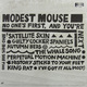 Виниловая пластинка MODEST MOUSE - NO ONE'S FIRST AND YOU'RE NEXT (180 GR)
