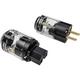 Комплект разъемов Ricable Custom Power USP Hi-Fi Schuko + IEC Power Connector Kit (2 шт.)