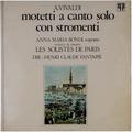 Винтажная виниловая пластинка VIVALDI - MOTETTI A CANTO SOLO CON STROMENTI (ANNA-MARIA BONDI)