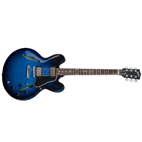 

Гитара полуакустическая Gibson, 2019 ES-335 DOT Blues Burst