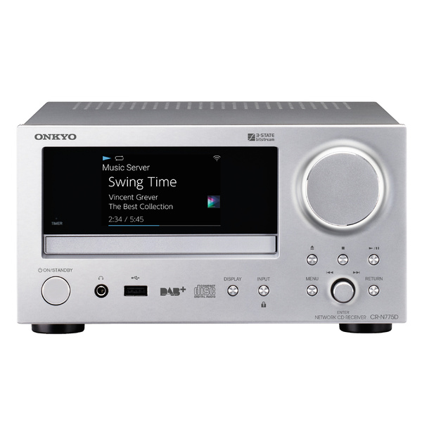 

CD ресивер Onkyo, CR-N775D Silver