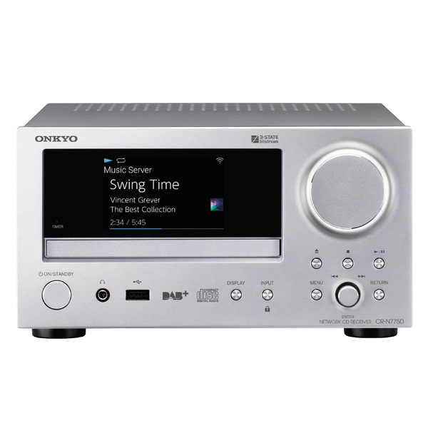 

CD ресивер Onkyo, CR-N775D Silver (уценённый товар)