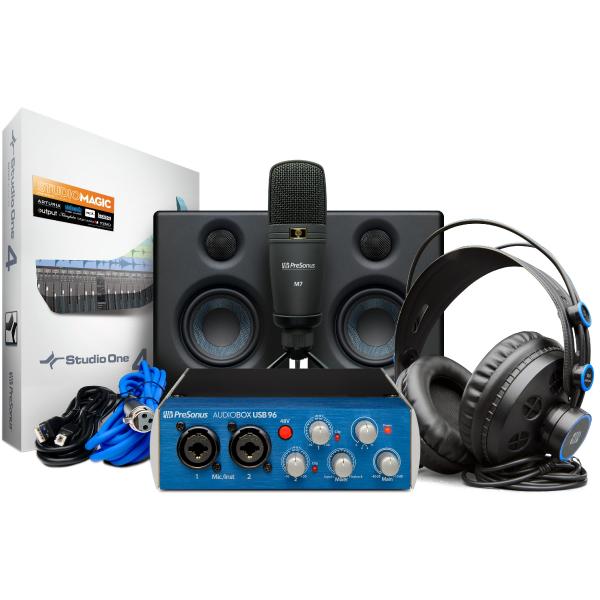

Внешняя студийная звуковая карта PreSonus, AudioBox 96 ULTIMATE