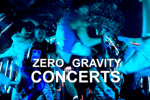 Туристическая компания Zero-G приглашает на концерты в невесомости