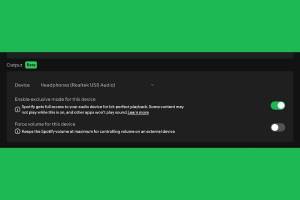 Spotify добавила в приложение для Windows воспроизведение с побитовой точностью
