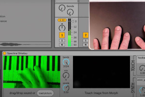 Sensel Spectral Shiatsu: плагин для интерактивного тактильного редактирования музыки с контроллером Morph