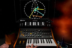 Moog выпустила синтезатор Animoog Galaxy для очков Apple Vision Pro