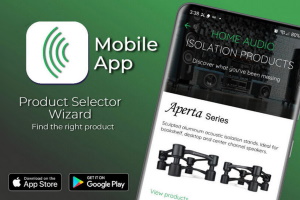 Мобильное приложение IsoAcoustics: автоматический подбор продуктов для конкретной системы