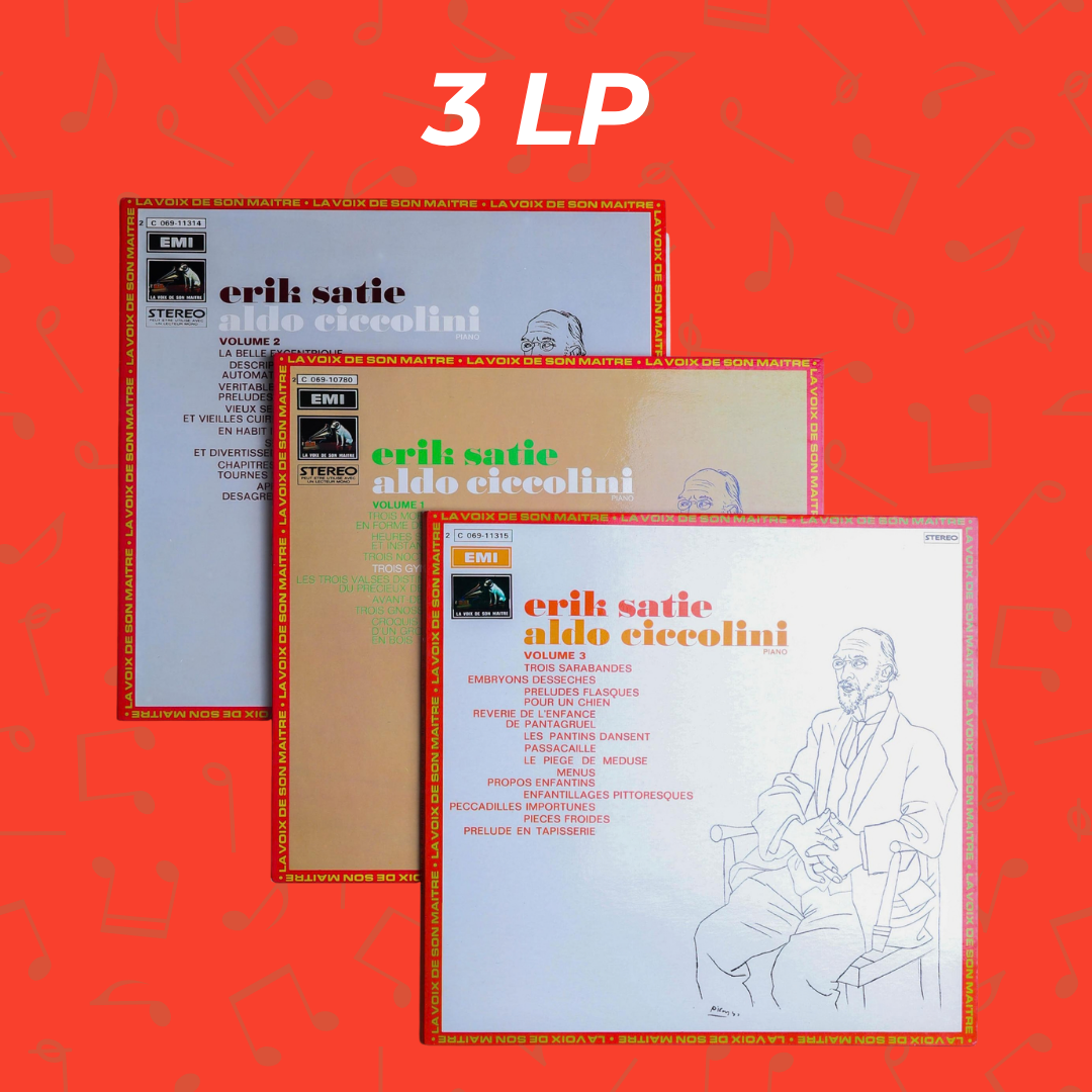 Выбор Аглаи: Erik Satie & Aldo Ciccolini (3 LP), изображение 2