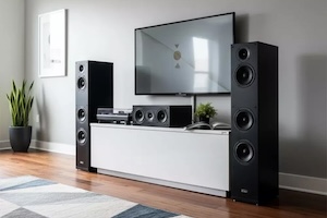 Radiotehnika представила тумбу Vector AV для домашних аудиосистем