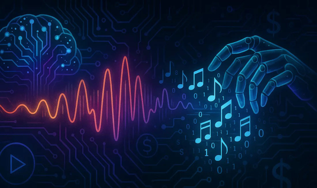 До 70% всей ИИ-музыки на стриминговом сервисе Deezer оказались фейком
