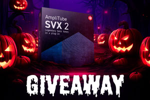 IK Multimedia дарит AmpliTube SVX 2 к Хэллоуину — скачать плагин бесплатно можно до 31 октября