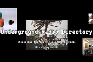 Underground Radio Directory: агрегатор подпольных сетевых радиостанций