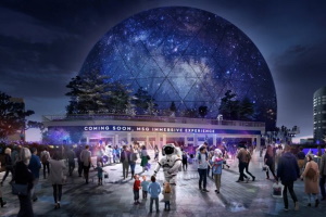 В Лондоне хотят построить сферический концертный зал с самым большим экраном в мире