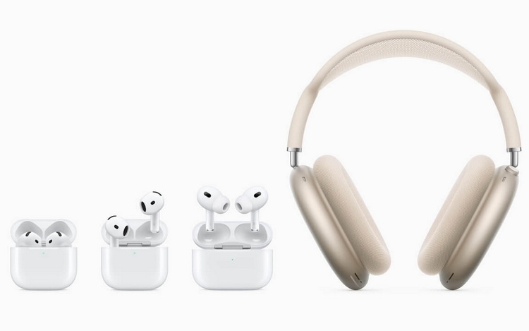 Четвёрка новых AirPods