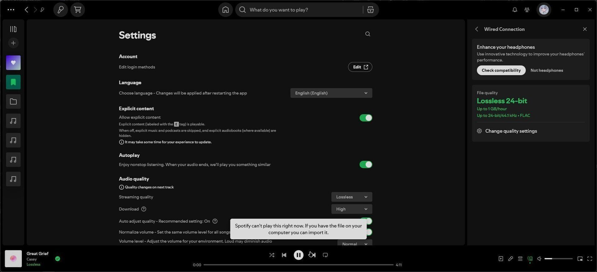 Hi-Fi-стриминг от Spotify анонсирован в очередной раз