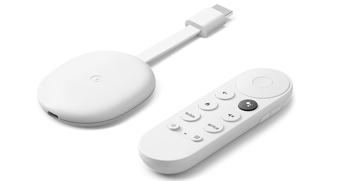 Google Chromecast TV streamer