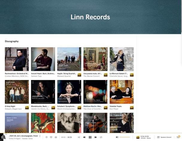 Linn Records закрывает скачивание