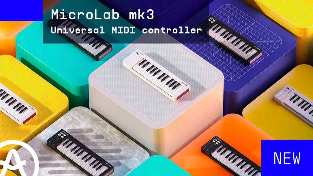 Arturia MicroLab mk3 получила новую внешность и улучшенную клавиатуру