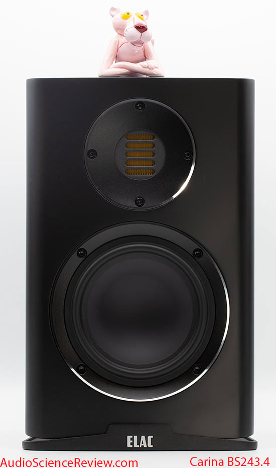Обзор полочных колонок ELAC Carina BS243.4 / audiosciencereview.com