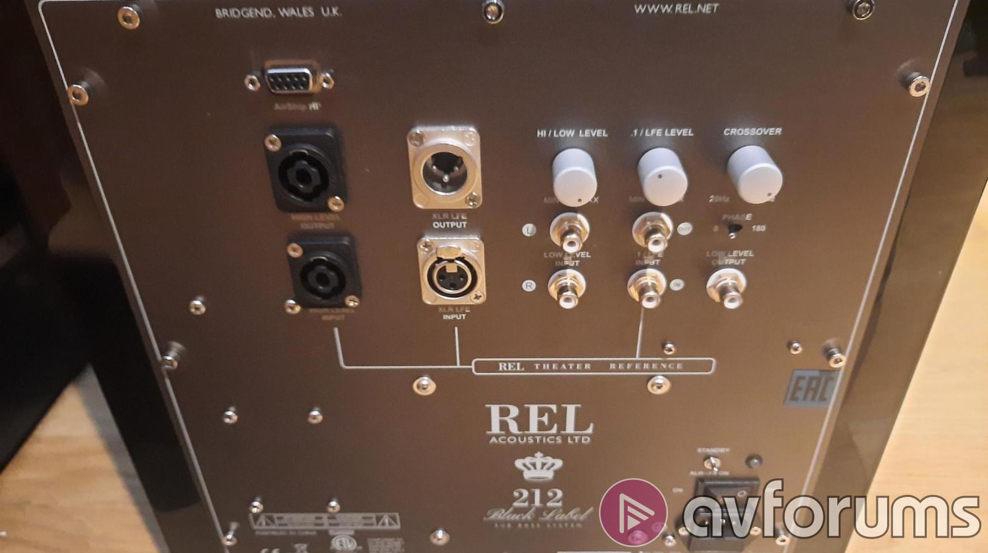 REL 212 Black Label – лучший сабвуфер для энтузиастов | Обзор портала AVforums