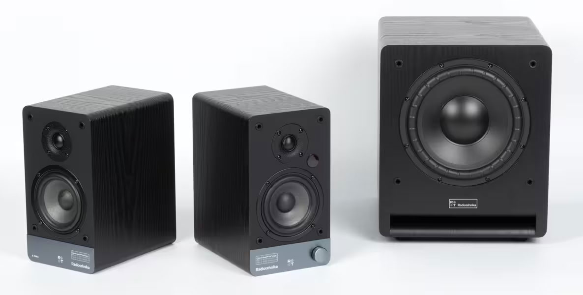 Обзор активной полочной акустики Radiotehnika S-10NA и сабвуфера Alfa 1.05 / ixbt.com