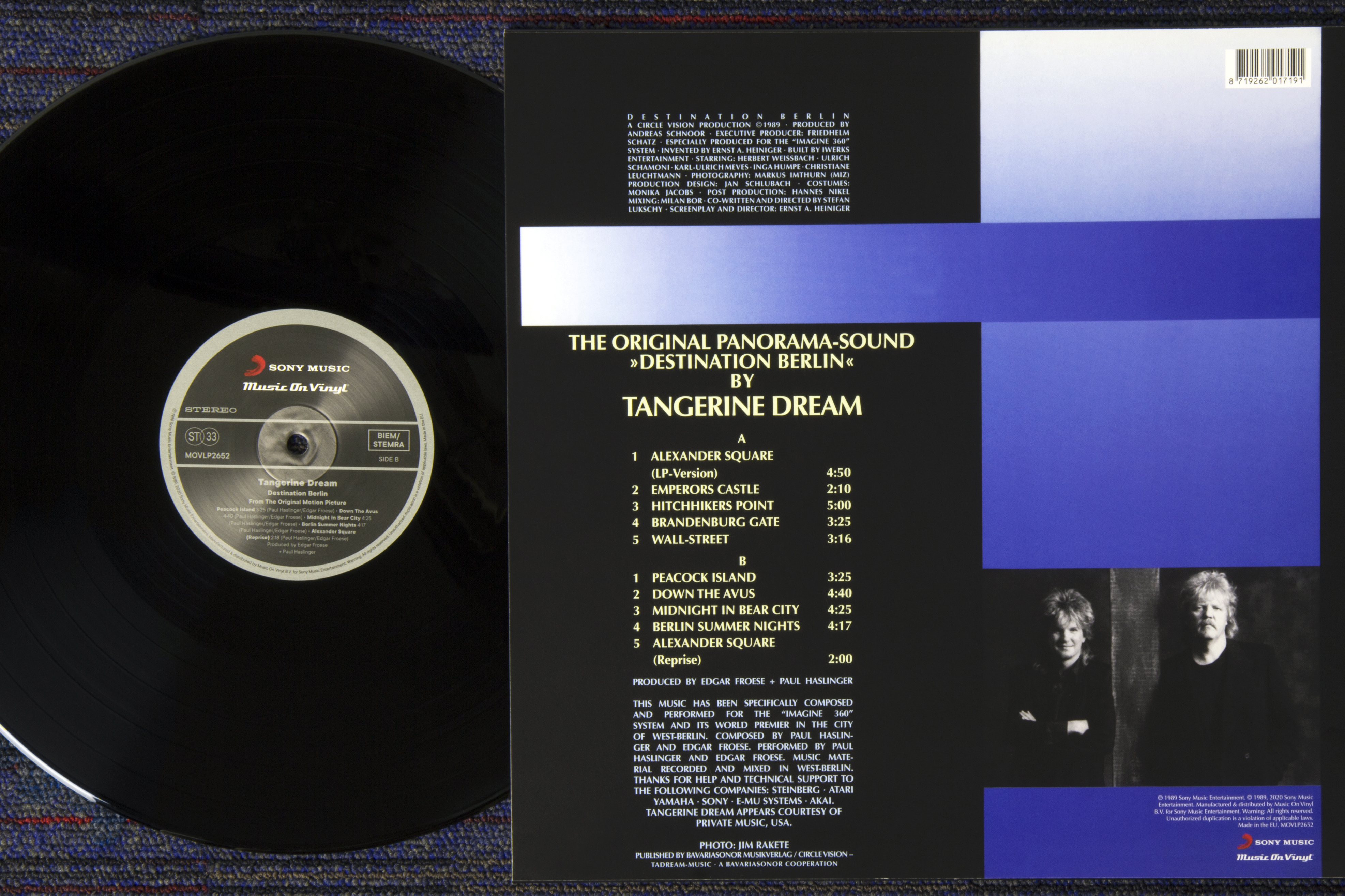 Tangerine Dream – Destination Berlin. Западный Берлин'89