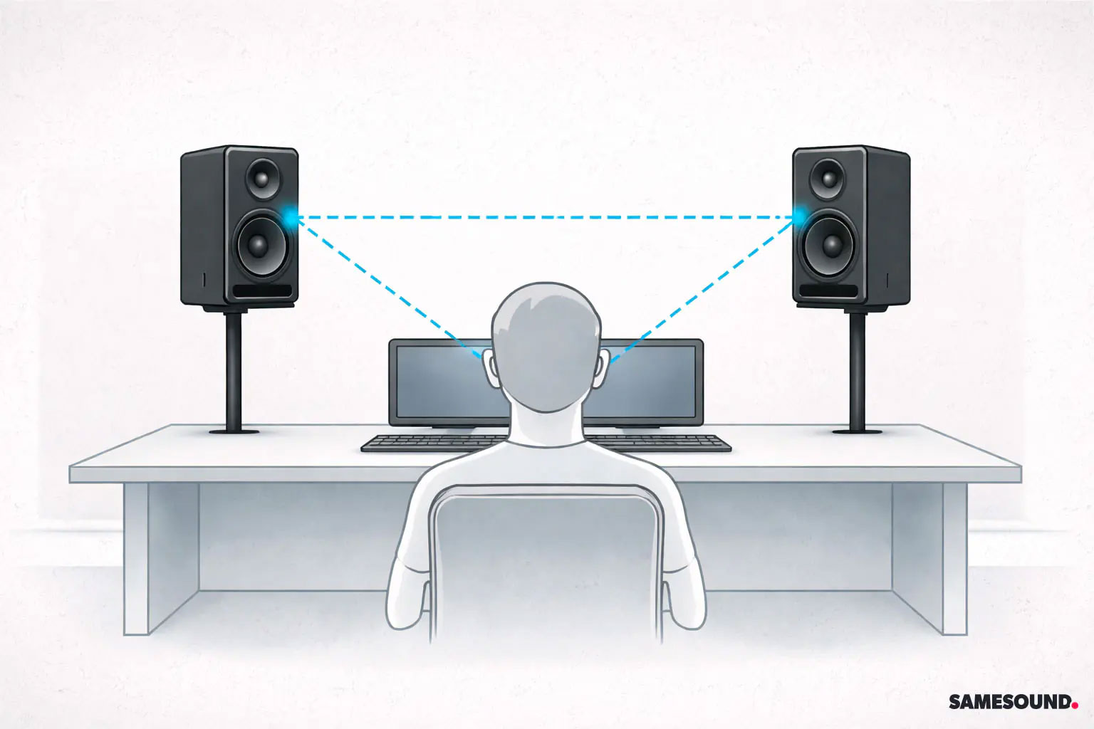 Установка студийных мониторов: как правильно поставить в комнате или студии