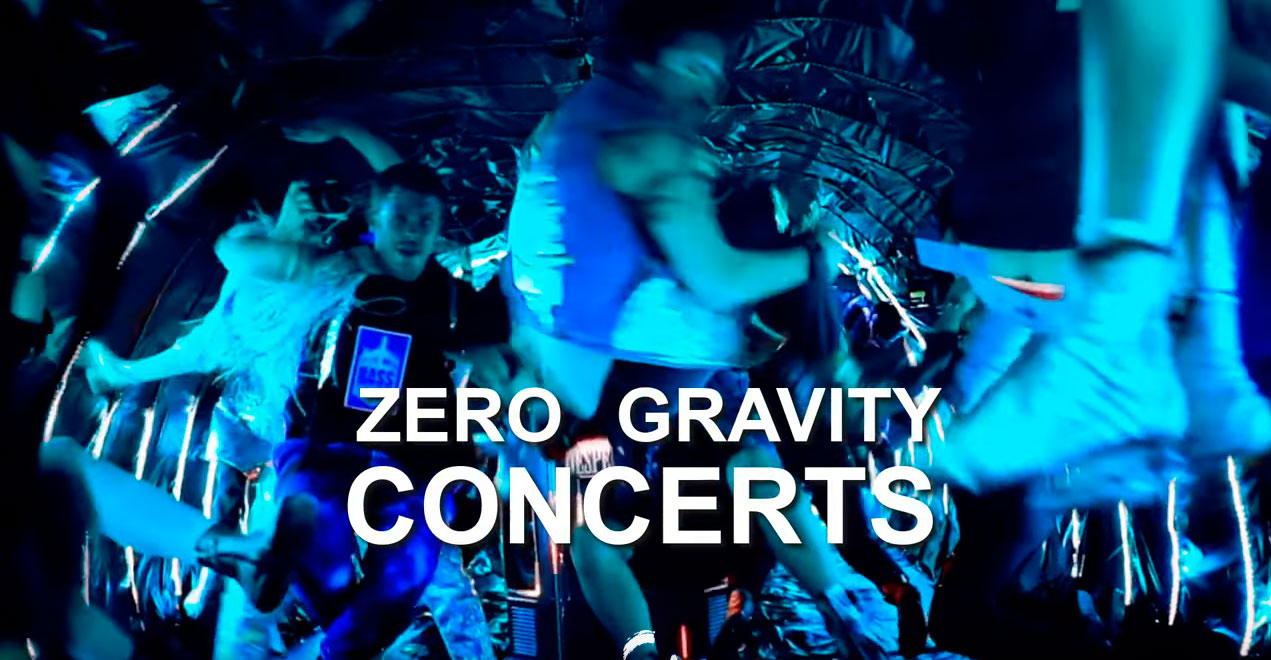Туристическая компания Zero-G приглашает на концерты в невесомости