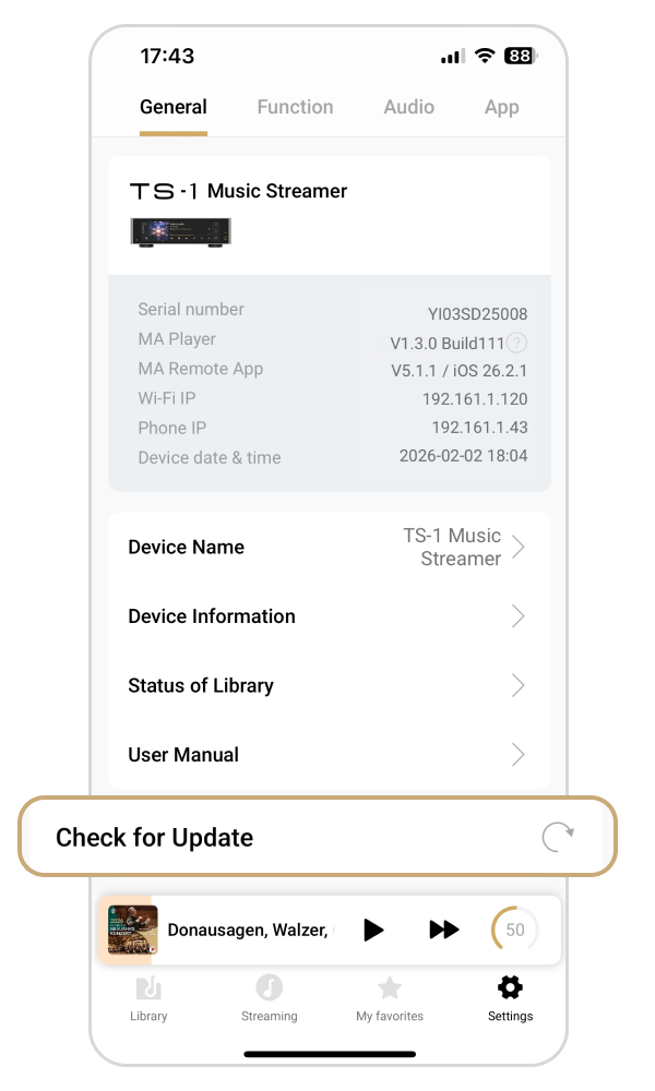 Обновите прошивку: аппараты Matrix Audio поддерживают Apple Music!