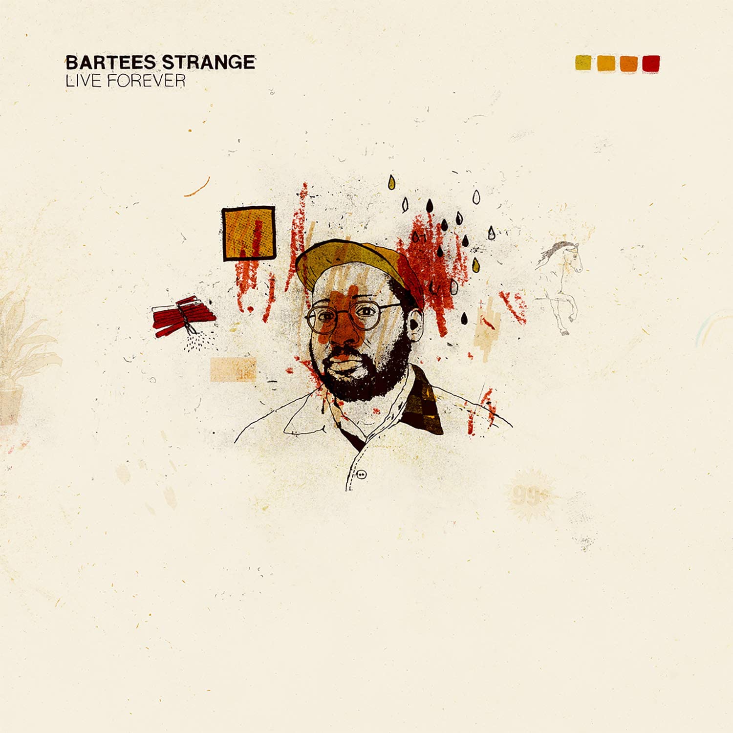 Обложка альбома Bartees Strange – Live Forever