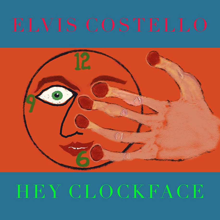 Обложка пластинки ELVIS COSTELLO - HEY CLOCKFACE