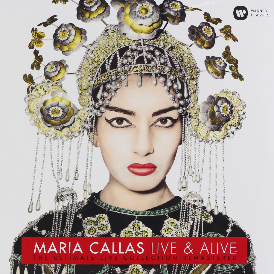 Обложка пластинки MARIA CALLAS - MARIA CALLAS: LIVE AND ALIVE