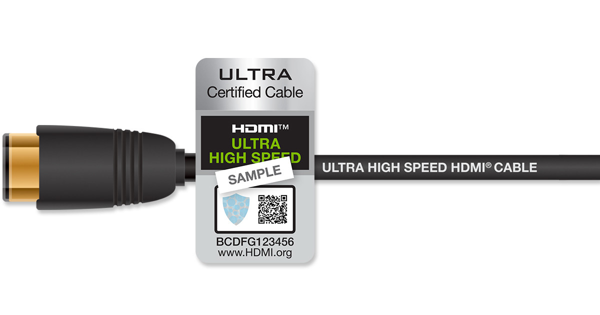 Кабель ULTRA HIGH SPEED HDMI
