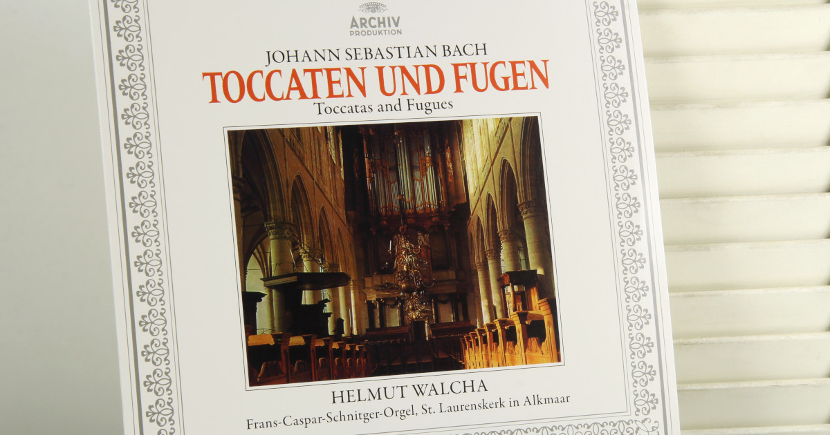 Виниловая пластинка HELMUT WALCHA - JOHANN SEBASTIAN BACH: TOCCATAS AND FUGUES