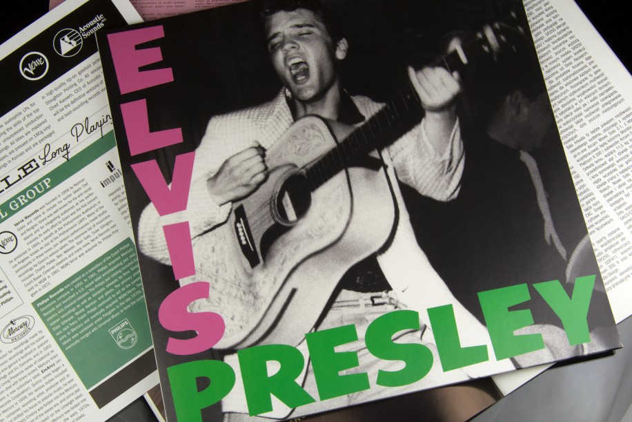 Виниловая пластинка ELVIS PRESLEY - ELVIS PRESLEY (REISSUE, COLOUR)