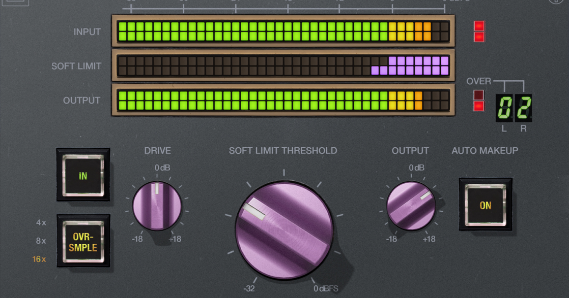 Soft limiting. Apogee Soft limit circuit.