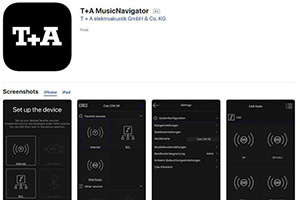 T+A выпустила новое приложение для управления сетевыми плеерами T+A MusicNavigator